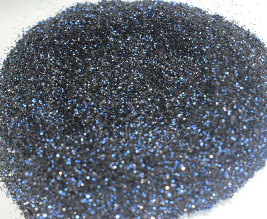 Perleť Modro-černá, 50 gramů, 200 micro=0,2mm