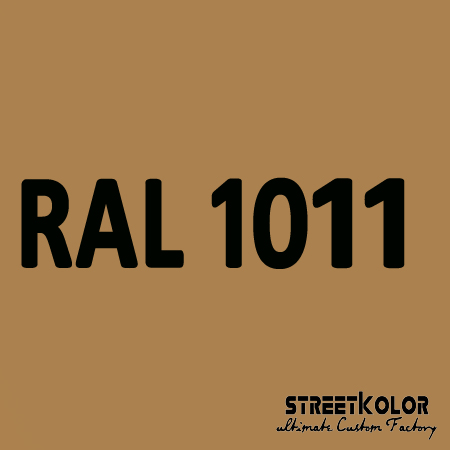 RAL 1011 Akrylová auto barva lesklá nebo matná 1 litr + tužidlo + ředidlo