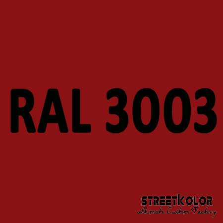 RAL 3003 Akrylová auto barva lesklá nebo matná 1 litr + tužidlo + ředidlo