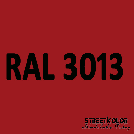 RAL 3013 Akrylová auto barva lesklá nebo matná 1 litr + tužidlo + ředidlo