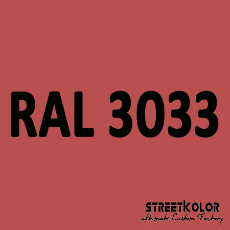 RAL 3033 Akrylová auto barva lesklá nebo matná 1 litr + tužidlo + ředidlo