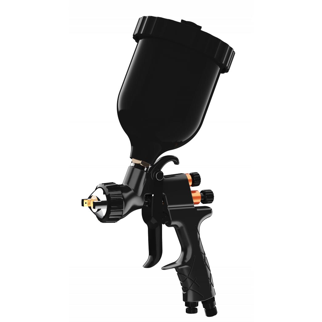Stříkací pistole AUARITA LION B SUPER BLACK LVMP 2,0mm, 220 - 280 l/min.
