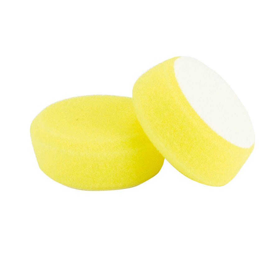 Velcro hladký extra tvrdý brusný kotouč na suchý zip, Žlutý, 35/45x25mm