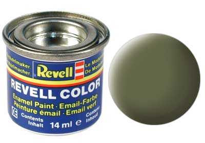 REVELL 68 RAF tmavě zelená matná syntetická modelářská barva, 14ml