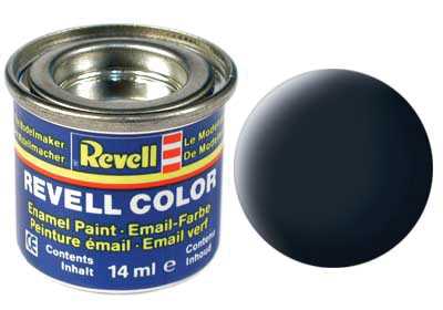REVELL 78 Tanková šedá matná syntetická modelářská barva (RAL7024), 14ml