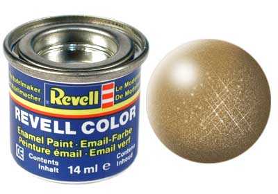 REVELL 92 Mosazná metalíza syntetická modelářská barva, 14ml