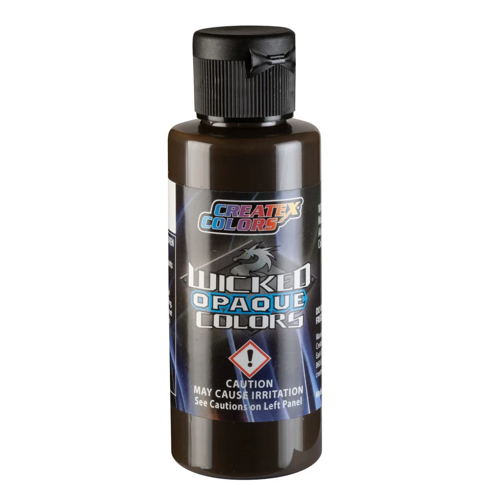 Wicked W097 Raw Umber hnědá krycí airbrush barva 60ml