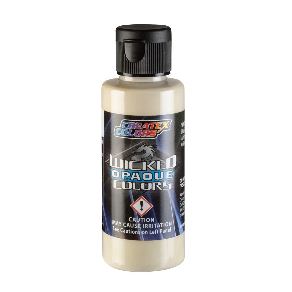 Wicked W109 Titan Buff titánově bílá krycí airbrush barva 60ml