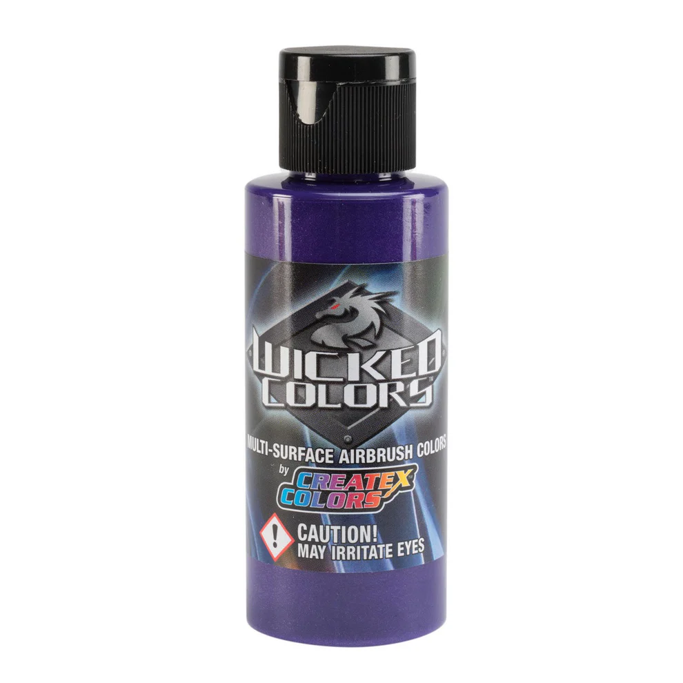 Wicked Pearl Fialová perleťová airbrush barva CreateX W307 60 ml – Pearl Plum