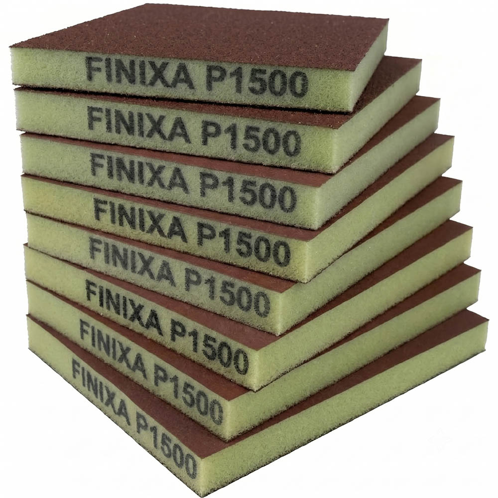 Finixa oboustranné flexibilní pěnové brusivo, zrnitost P1500, 1 kus