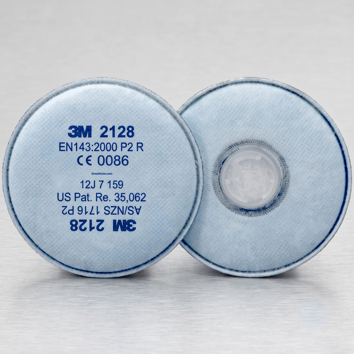 3M 2128 P2 R prachový a částicový filtr s aktivním uhlím k řadě 5000/6000/7500, pár
