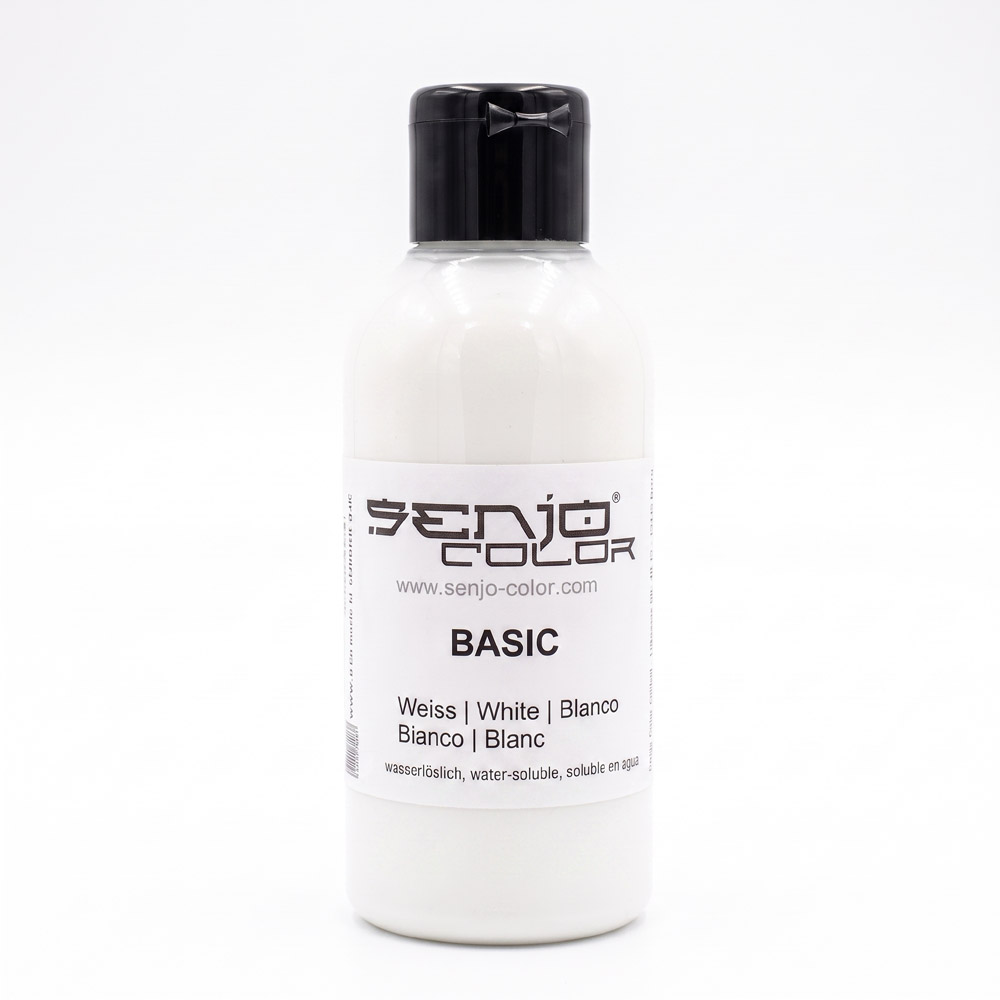 Senjo Color barva bílá pro bodypainting a tetování, 75ml