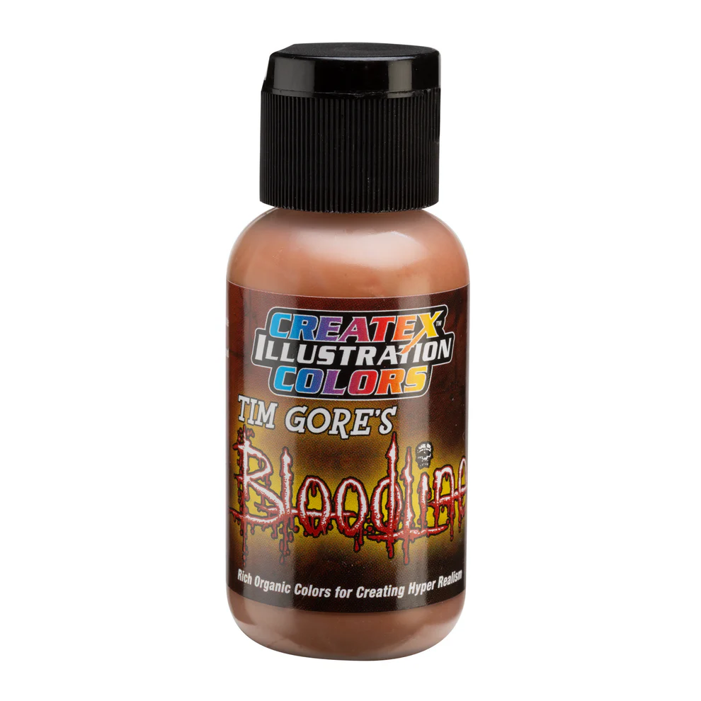 Ilustrační Espresso airbrush barva CreateX 30 ml – 5020 Lifeline Espresso