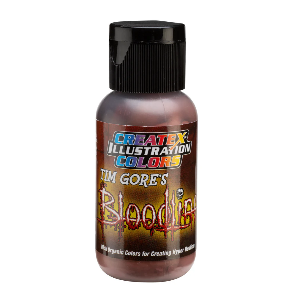 Ilustrační Tmavá Espresso airbrush barva CreateX 30 ml – Illustration Deep Espresso 5021 Lifeline