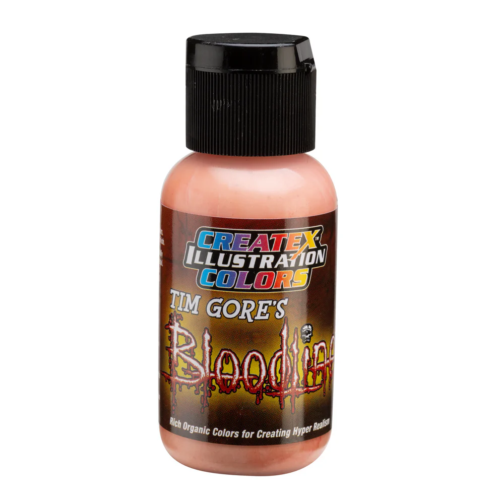 Ilustrační Světlerůžová airbrush barva CreateX 30 ml – Illustration Fair Blush 5022 Lifeline