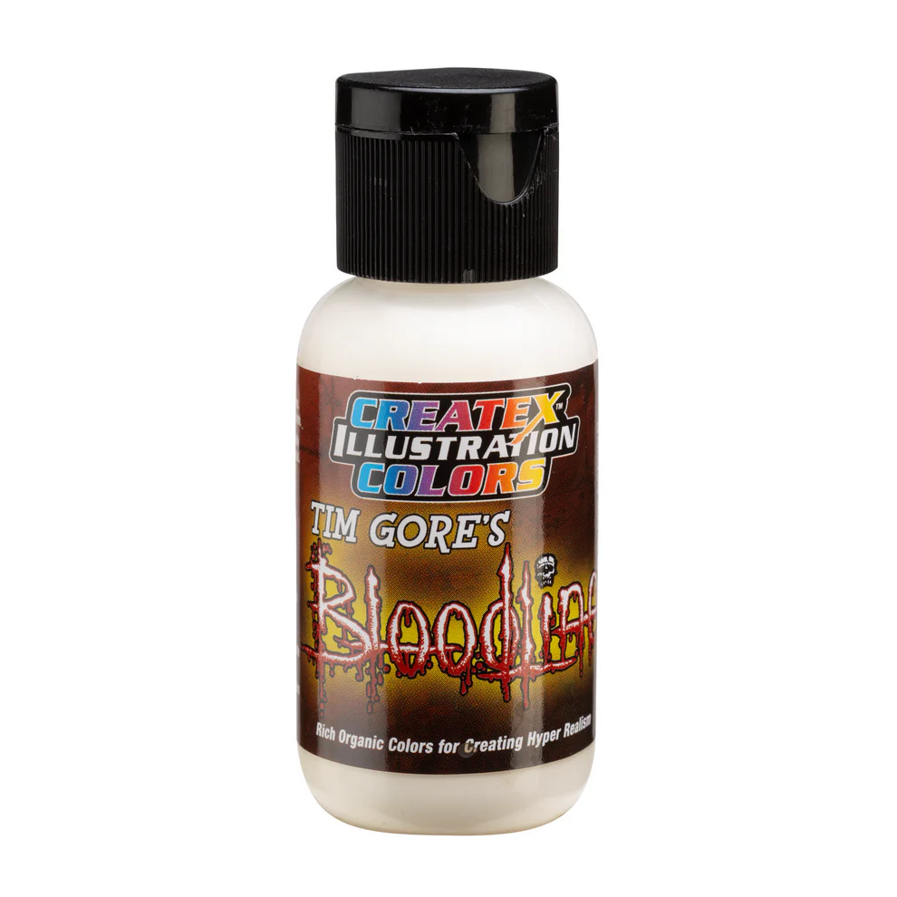 Ilustrační Béžově bílá airbrush barva CreateX 30 ml – Illustration Old Bone White 5035 Bloodline