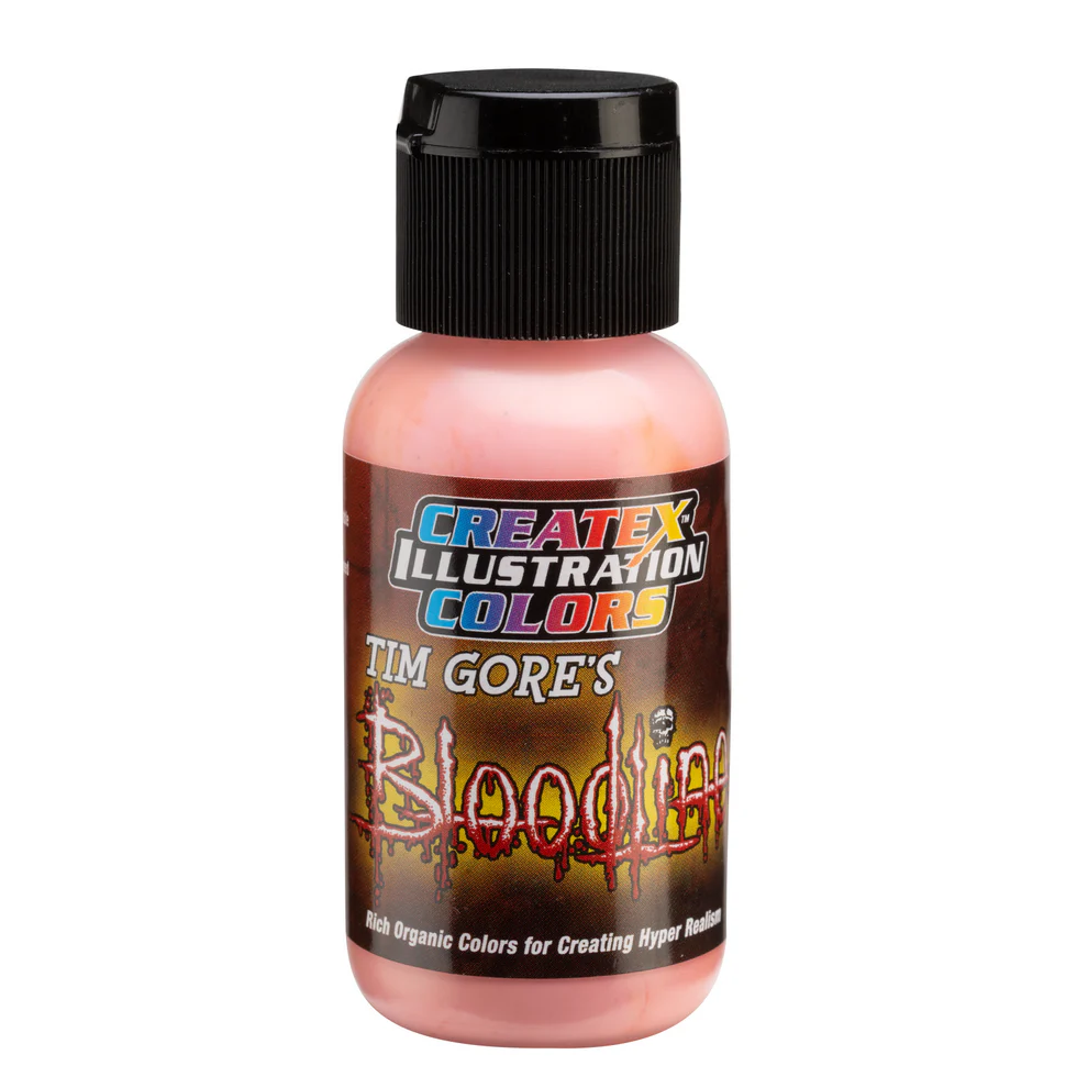 Ilustrační Růžová airbrush barva CreateX 30 ml – Illustration Infectious Pink 5038 Bloodline