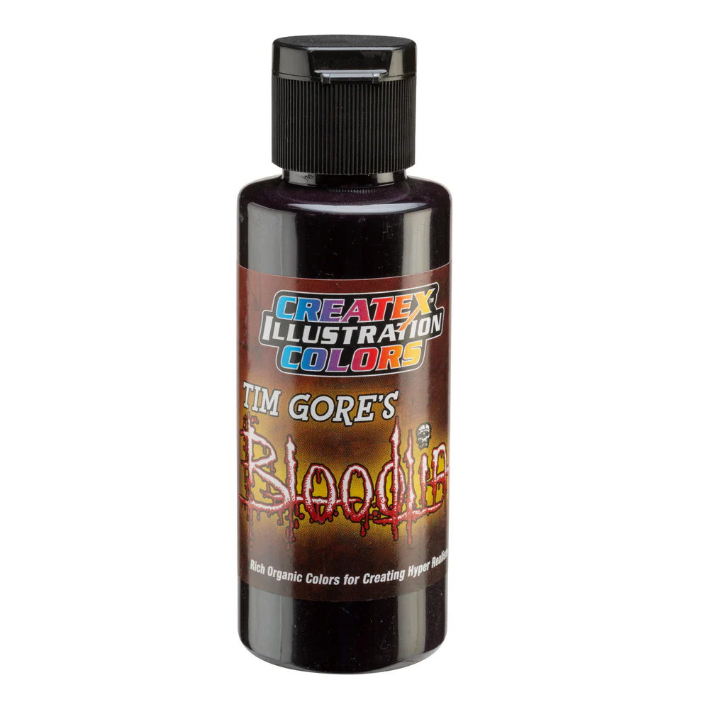Ilustrační Purpurová airbrush barva CreateX 5042 60 ml – Illustration Deep Bruise Purple Bloodline