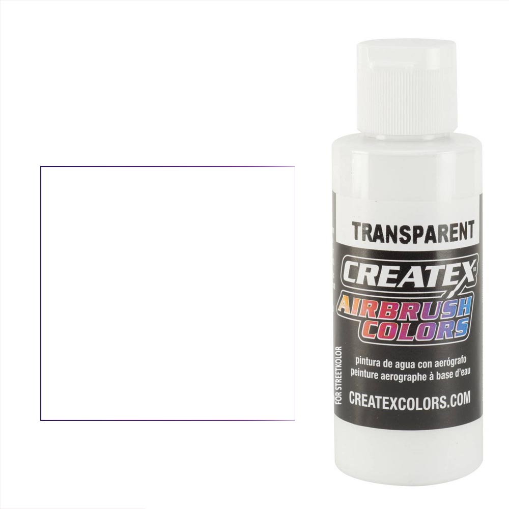 CreateX 5131 bílá transparentní airbrush barva 60 ml