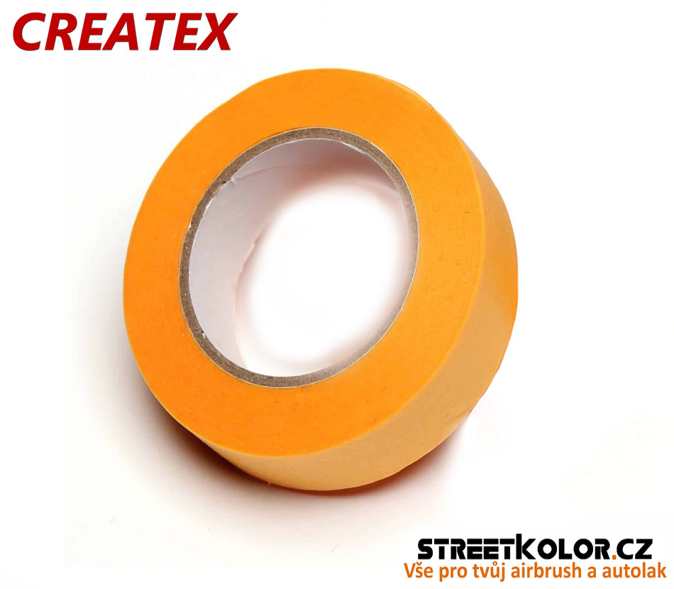 Obrysová a přechodová páska: PVC: 18mm x 18m, CreateX, 1 kus