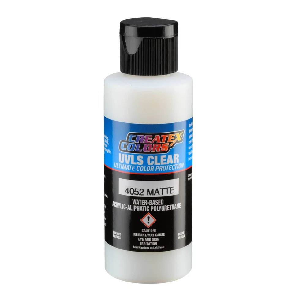 CreateX UVLS 4052 Matný odolný polyuretánový lak pro interiér, exteriér, 60ml
