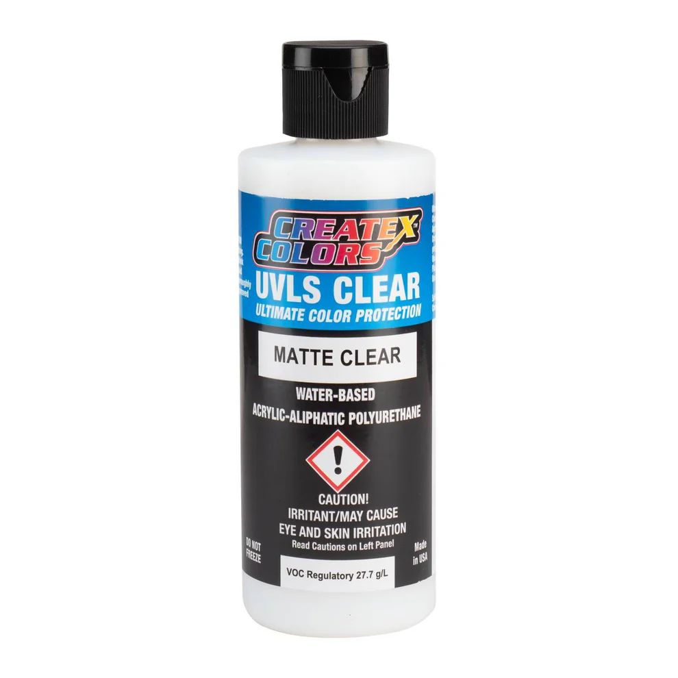CreateX UVLS 4052 Matný odolný polyuretánový lak pro interiér, exteriér, 120ml