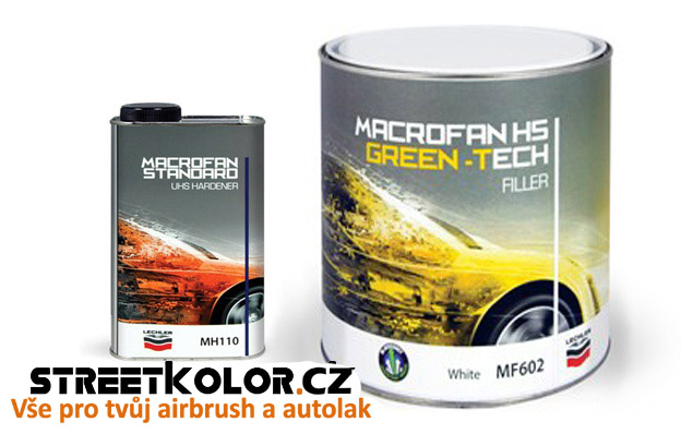 Plnič biely Lechler GREEN-TECH MF602 Low VOC, Plnič 1000 ml  + 200 ml tužidla