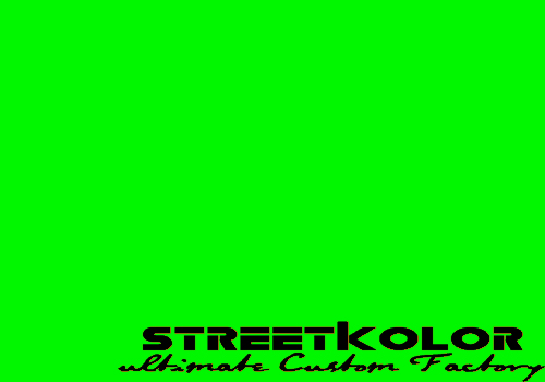Fluorescenční signální barva RAL 6038, 1 litr - naředěná barva
