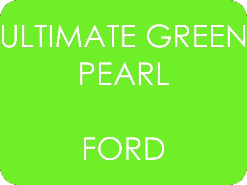 Ford ultimate Green Pearl - 2 vrstvová perleť