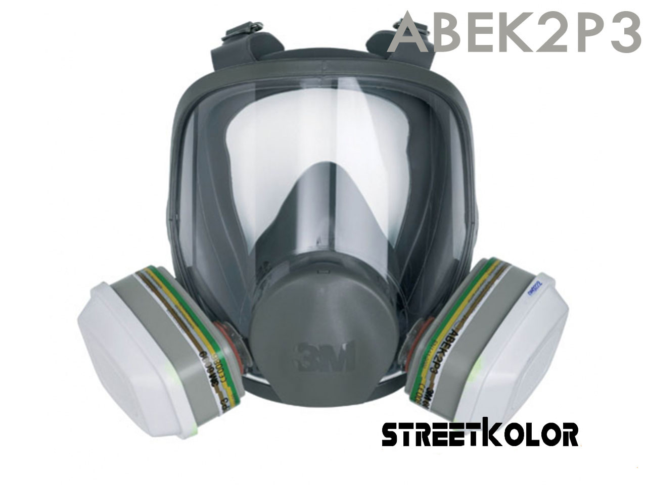 3M™ Celoobličejová maska 6800, filtr 6099 ABEK2P3 s prachovým filtrem P3