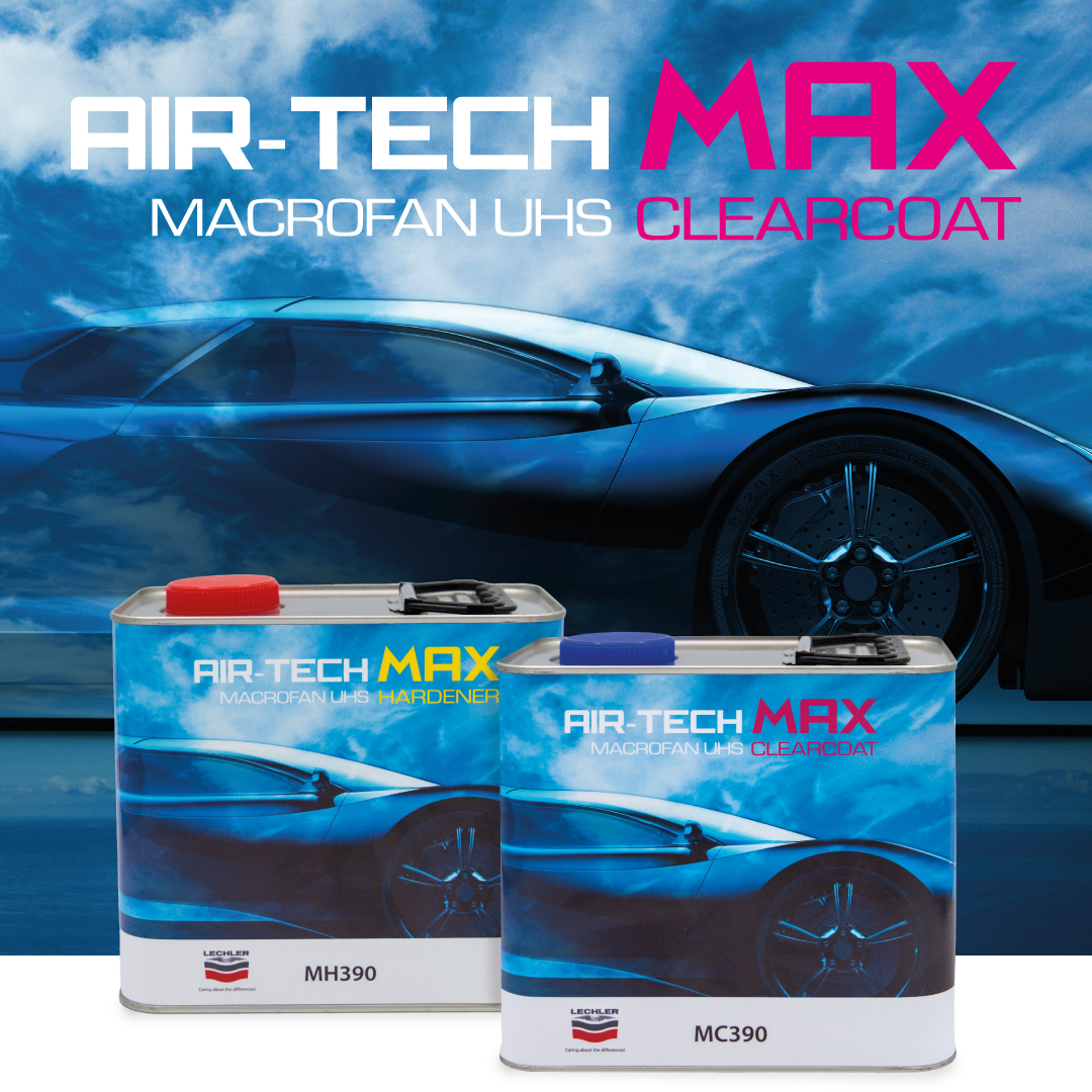 LECHLER AIRTECH MAX UHS MC390 extra rychlý lak 1:1, 2,5L laku + 2,5L tužidla