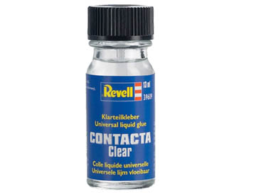 Revell Contacta Clear, bezbarvé tekuté lepidlo pro modely, 20 gramů