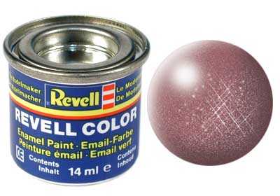 REVELL 93 Měděná metalíza syntetická modelářská barva, 14ml