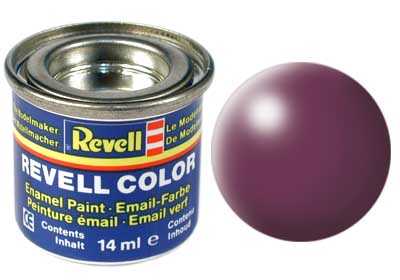 REVELL 331 Purpurově červená syntetická polomatná modelářská barva (RAL3004), 14ml