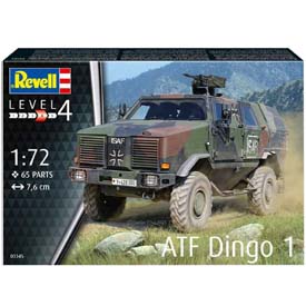 Revell ATF Dingo 1 Model Set Military 1:72, 65 dílů