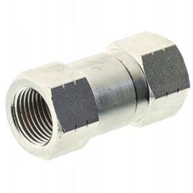 Lineární zpětný ventil 1/2" - 1/2" pro kompresory a vzduchová potrubí