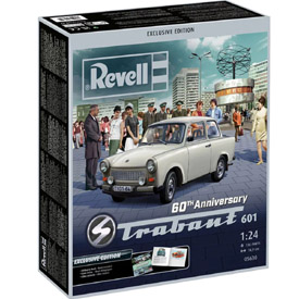 Revell Trabant 601 "60th anniversary - Exclusive edition" model kit 1:24 (136 dílů)