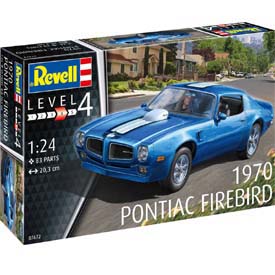 Revell 1970 Pontiac Firebird Model kit Auto 1:24, 73 dílů