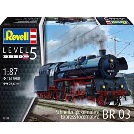 Revell Express Locomotive BR03 Model Set lokomotivy 1:87, 136 dílů