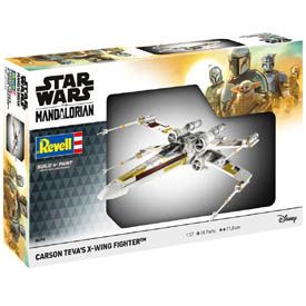 Revell Carson Teva's X-Wing Fighter: The Mandalorian Model Set vesmírné lodi 1:57, 38 dílů