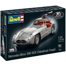 Revell Mercedes-Benz 300 SLR (70th Anniversary) Model kit Auto 1:24, 124 dílů + barvy + lepidlo + štětec