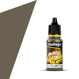 Vallejo 71.247 Olivová světlá akrylová airbrush barva 17 ml
