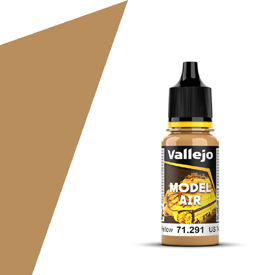VALLEJO MODEL AIR 71.291 US ZEMITÁ ŽLUTÁ akrylová airbrush barva 17 ml