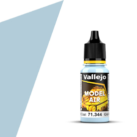 VALLEJO MODEL AIR 71.344 ŠEDÁ OCHRANNÁ VRSTVA akrylová airbrush barva 18 ml