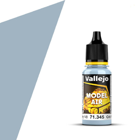 VALLEJO MODEL AIR 71.345 ŠEDÁ N.8 akrylová airbrush barva 18 ml