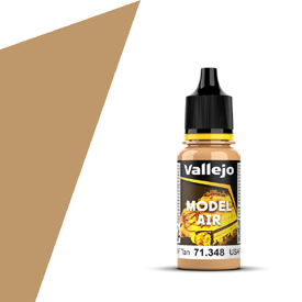 VALLEJO MODEL AIR 71.348 USAF HNĚDÁ akrylová airbrush barva 18 ml