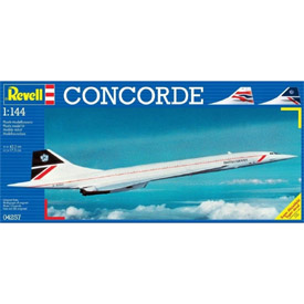 Revell Concorde British Airways - model letadla 1:144, 67 dílů