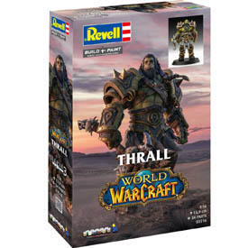Revell The ORC Thrall Model kit WoW 1:16, 34 dílů + barvy + štětec + lepidlo