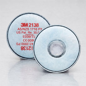 3M 2138 P3 R prachový a částicový filtr k řadě 5000/6000/7500, pár