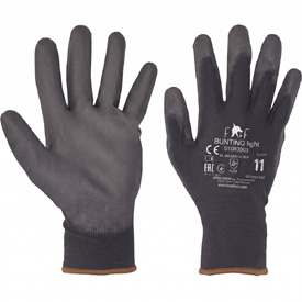 Ochranné pracovní rukavice Fridrich & Fridrich BUNTING LIGHT černé, velikost 11-XXL